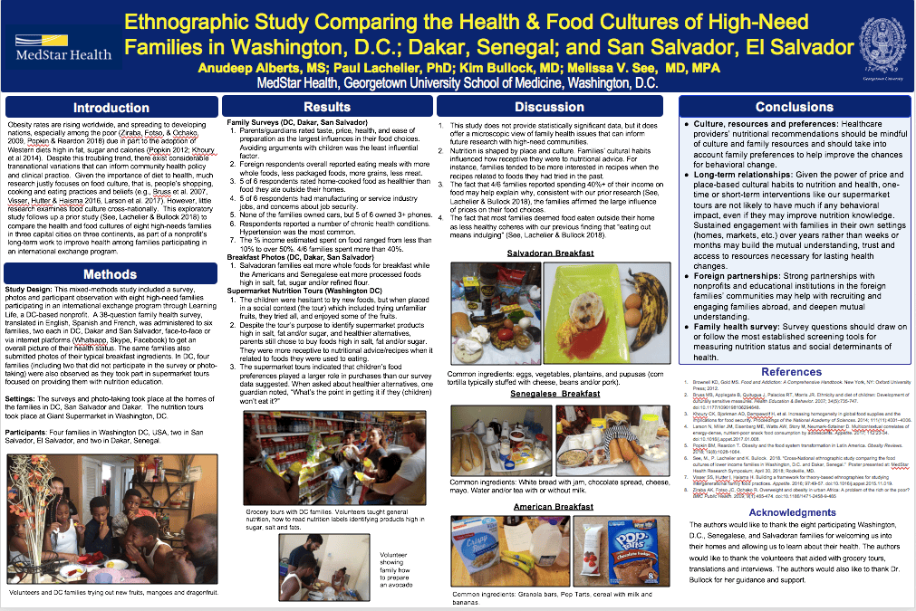 The research poster